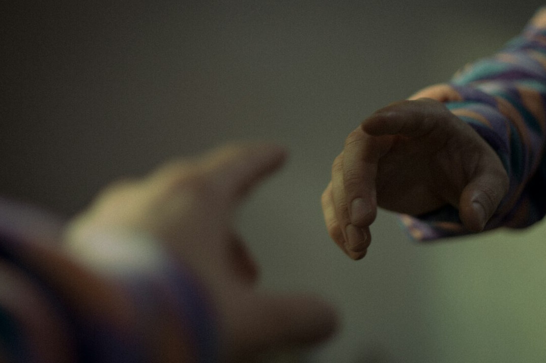 Close-up of two people shaking hands after a conversation